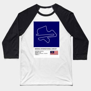 Sepang International Circuit [info] Baseball T-Shirt